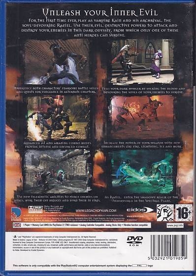Legacy of Kain Defiance - PS2 (B Grade) (Genbrug)